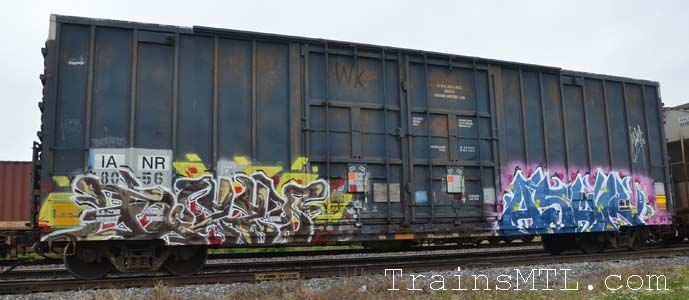Car/wagon IANR8056 right side / cot droit