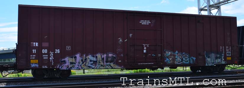 Car/wagon TR110026 right side / cot droit